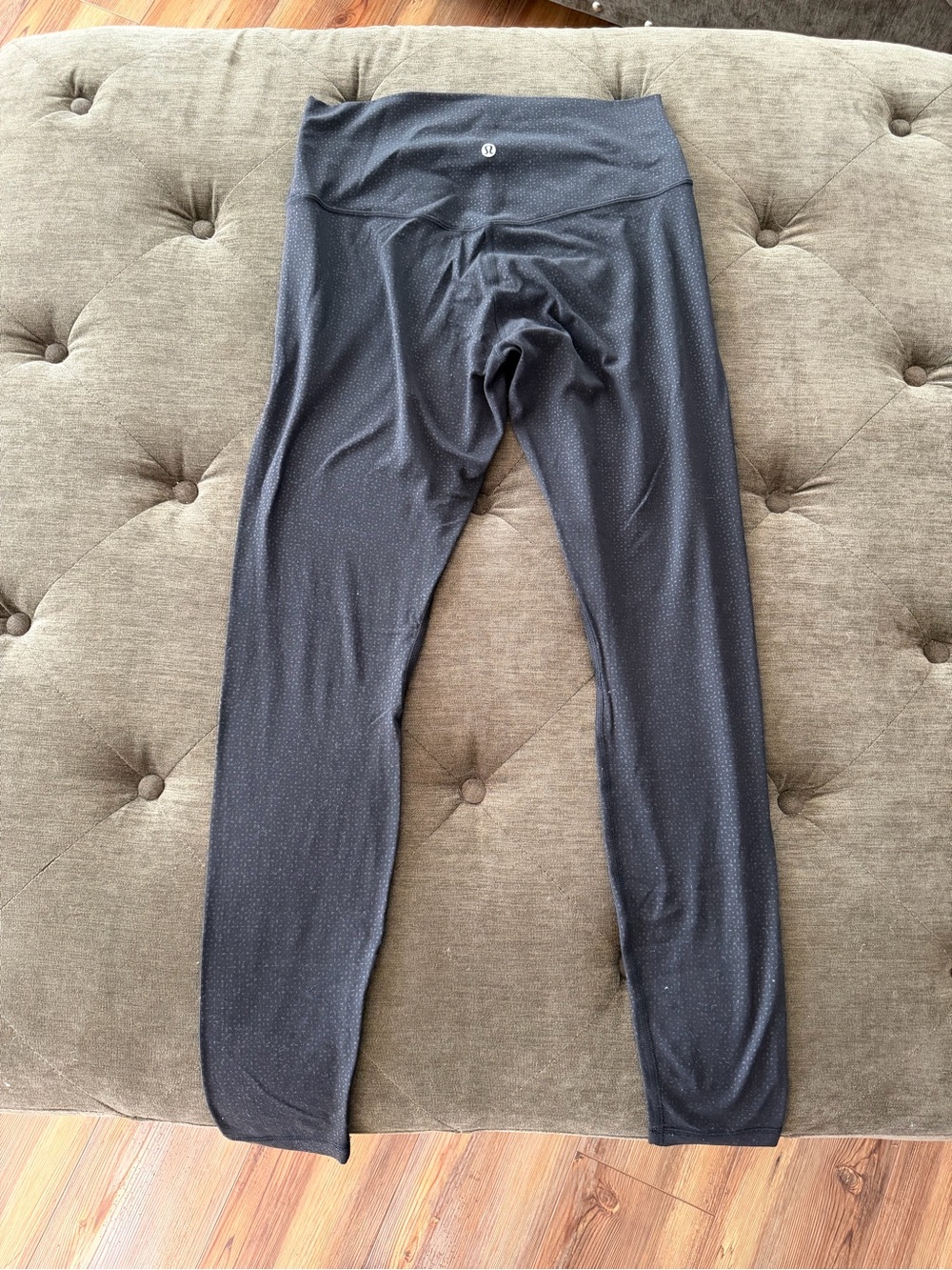 lululemon athletica Women’s Black Speckled Leggings